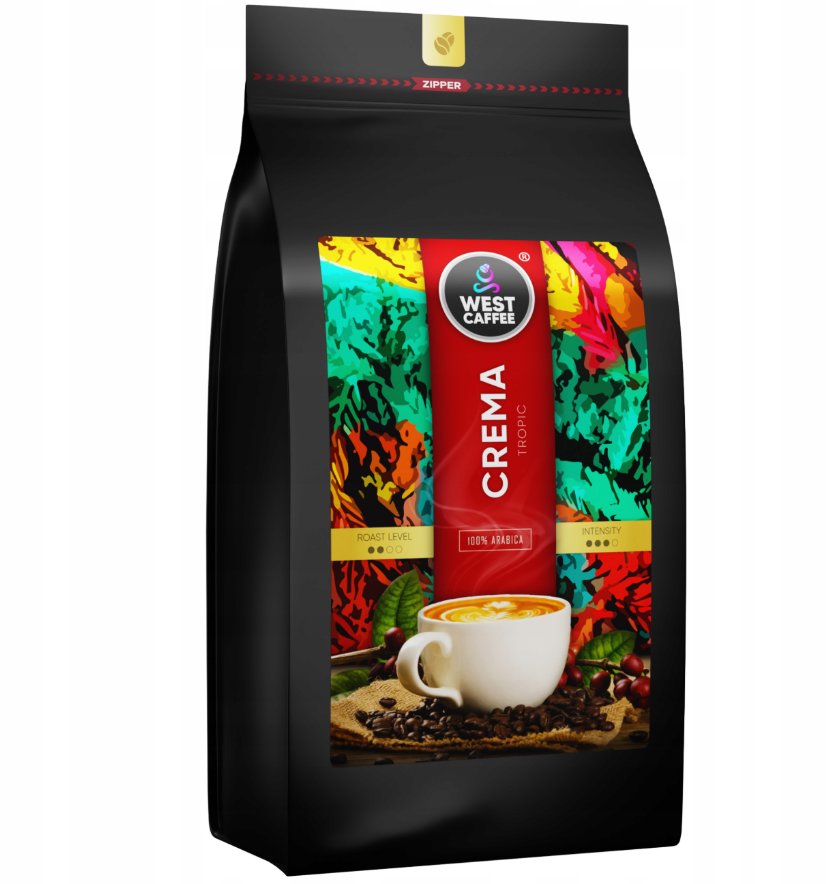 Kawa ziarnista Crema Czarna 1