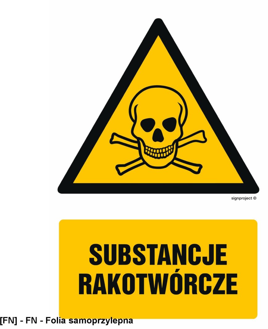 GF007 -  Substancje rakotwórcze 500x750