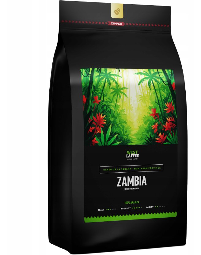 Kawa ziarnista Zambia 1kg Świeżo Palona - 100% Arabica - Canto De La Sabana 1