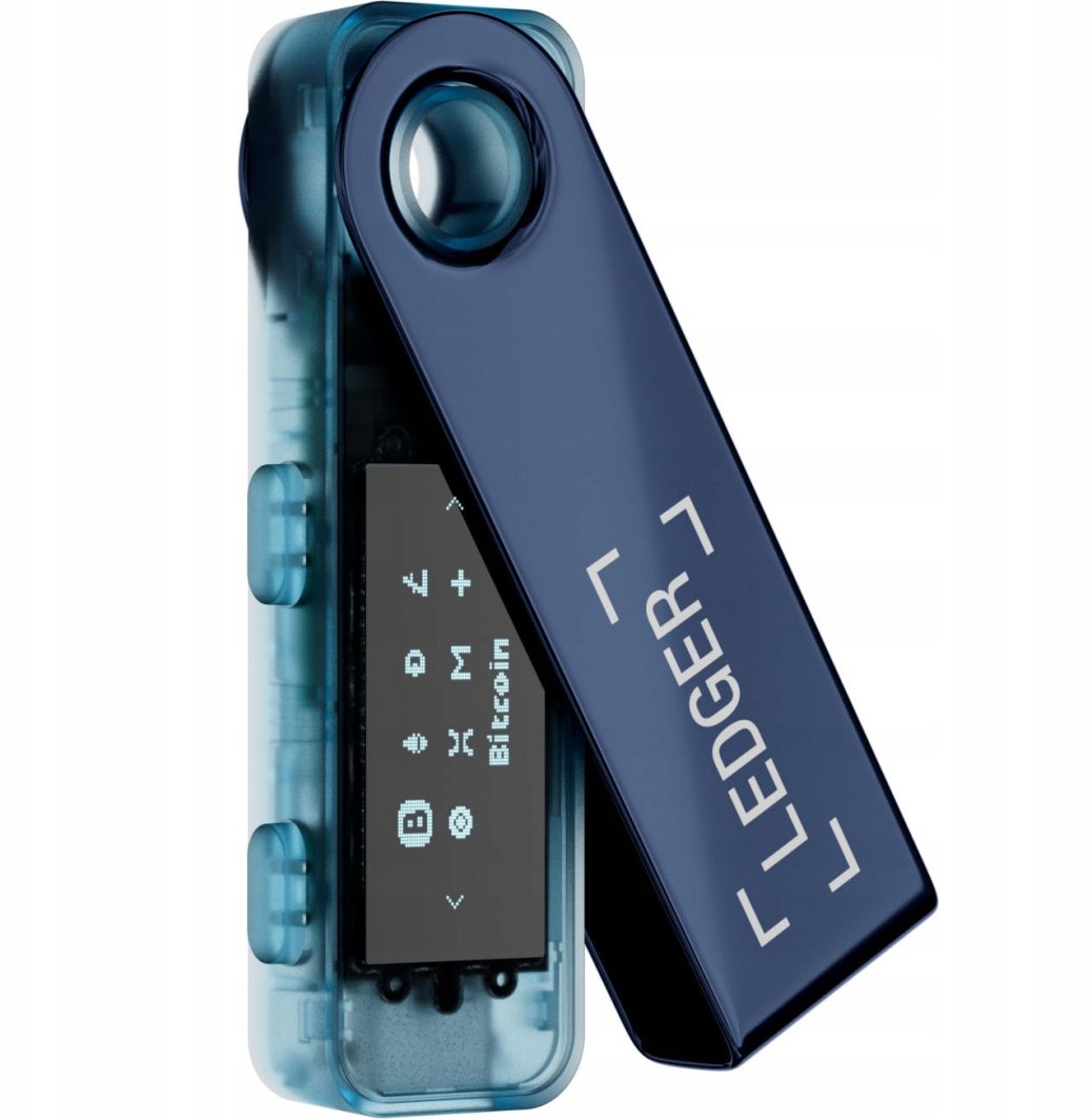 Ledger Nano S Plus Neptune Blue Crypto Hardware Wallet 1