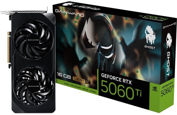 Gain 16GB D7 RTX 5060 Ti Ghost II OC 1