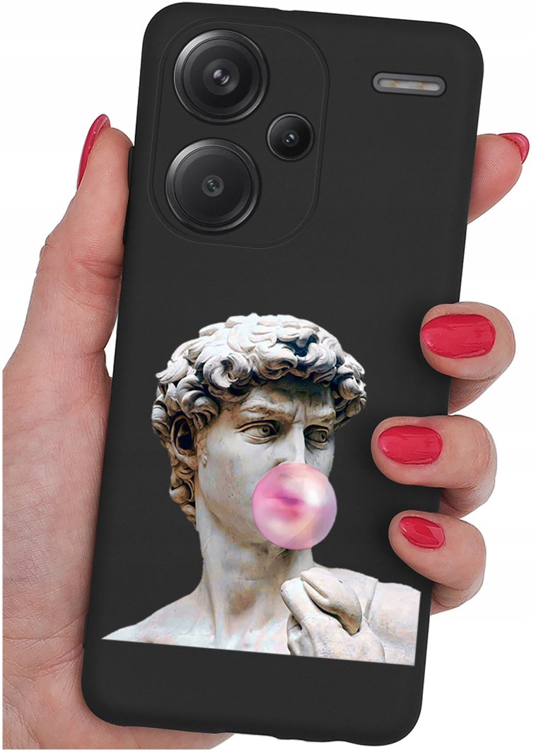 Etui do Xiaomi Redmi Note 13 Pro+ Plus CASE WZORY SOFT MATT PLECKI