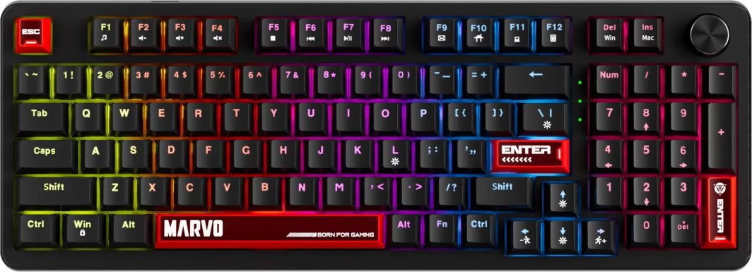 Klawiatura Marvo Arma 98 TNT Peach (KG937) 1