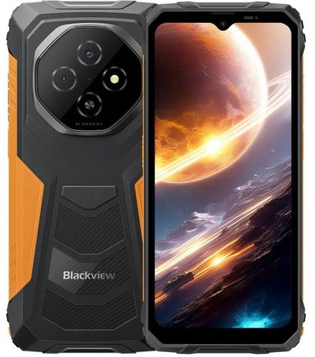 Blackview FORT 1 16,7 cm (6.56") Dual SIM Android 15 4 GB 128 GB 10000 mAh Czarny, Pomarańczowy 1