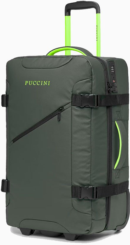Średnia walizka PUCCINI COLORADO EM50248B 5D Zielona 1