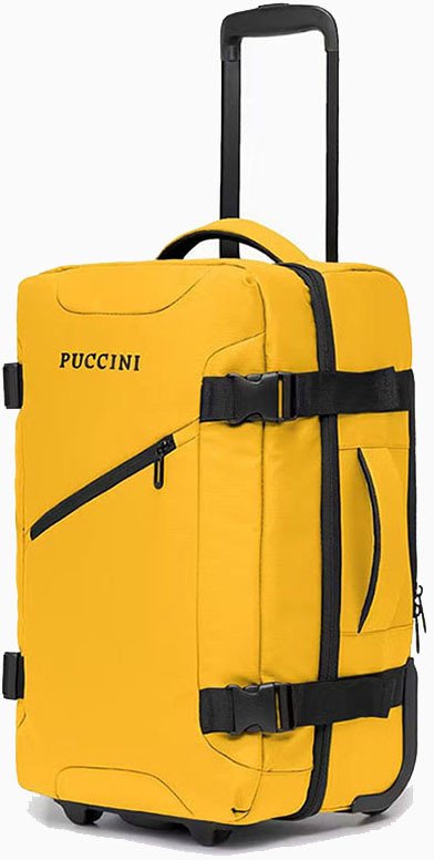 Mała kabinowa walizka / Plecak PUCCINI COLORADO EM50248C 6 Żółta 1