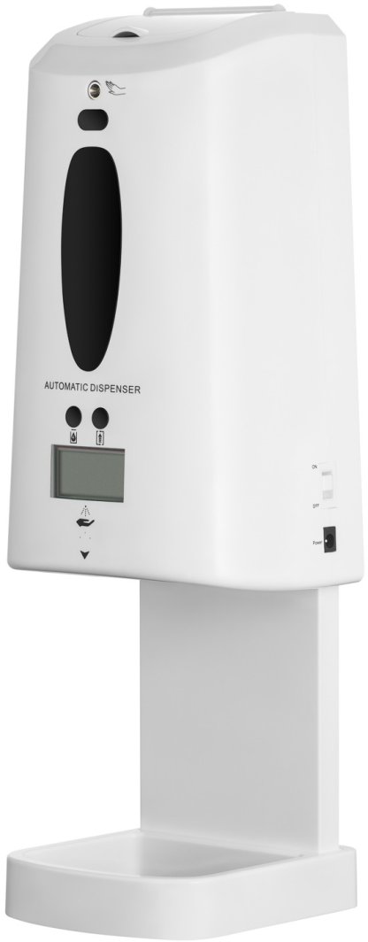 Dozownik do mydła lub żelu dezynfekującego z funkcją pomiaru temperatury D1300TGEUK