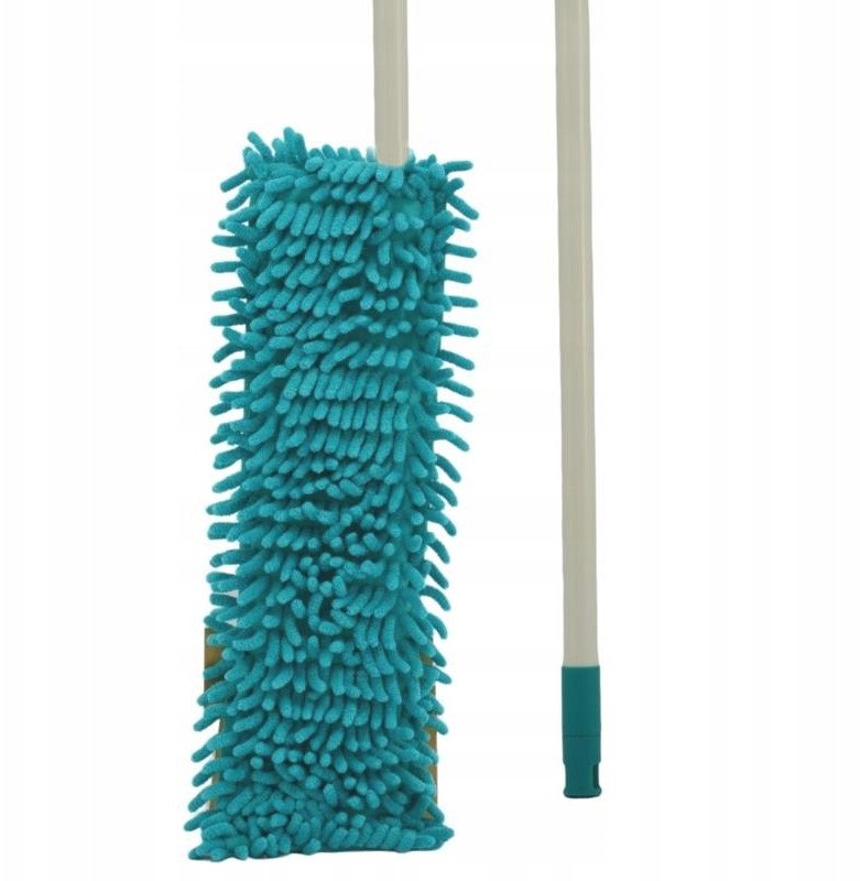 Mop Duo Szenilowy Turkus Z Drążkiem Teleskopowym F.. 1
