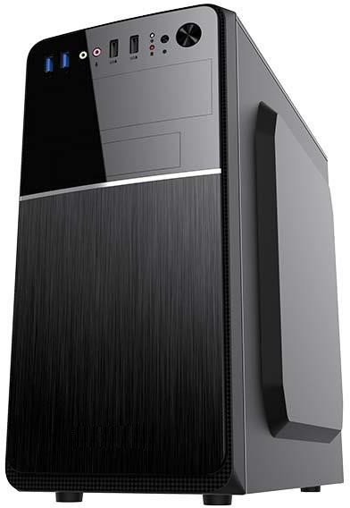 VeinX case Chant CH25M Micro Tower, bez zdroje, 1x USB-C, 2x USB3.0, 1x USB2.0, černá 1