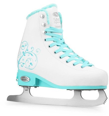 Łyżwy figurowe regulowane SMJ SPORT Snowbella rozm.39-42 1