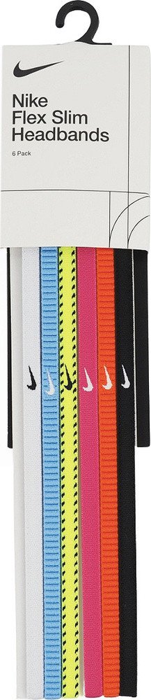 Opaski na włosy Nike Flex Slim Headbands 6 szt. N1011925702OS 1