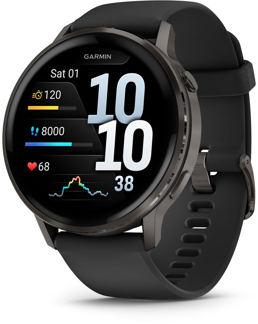 Garmin Venu 4 Smartwatch 45mm schwarz/schiefergrau 1