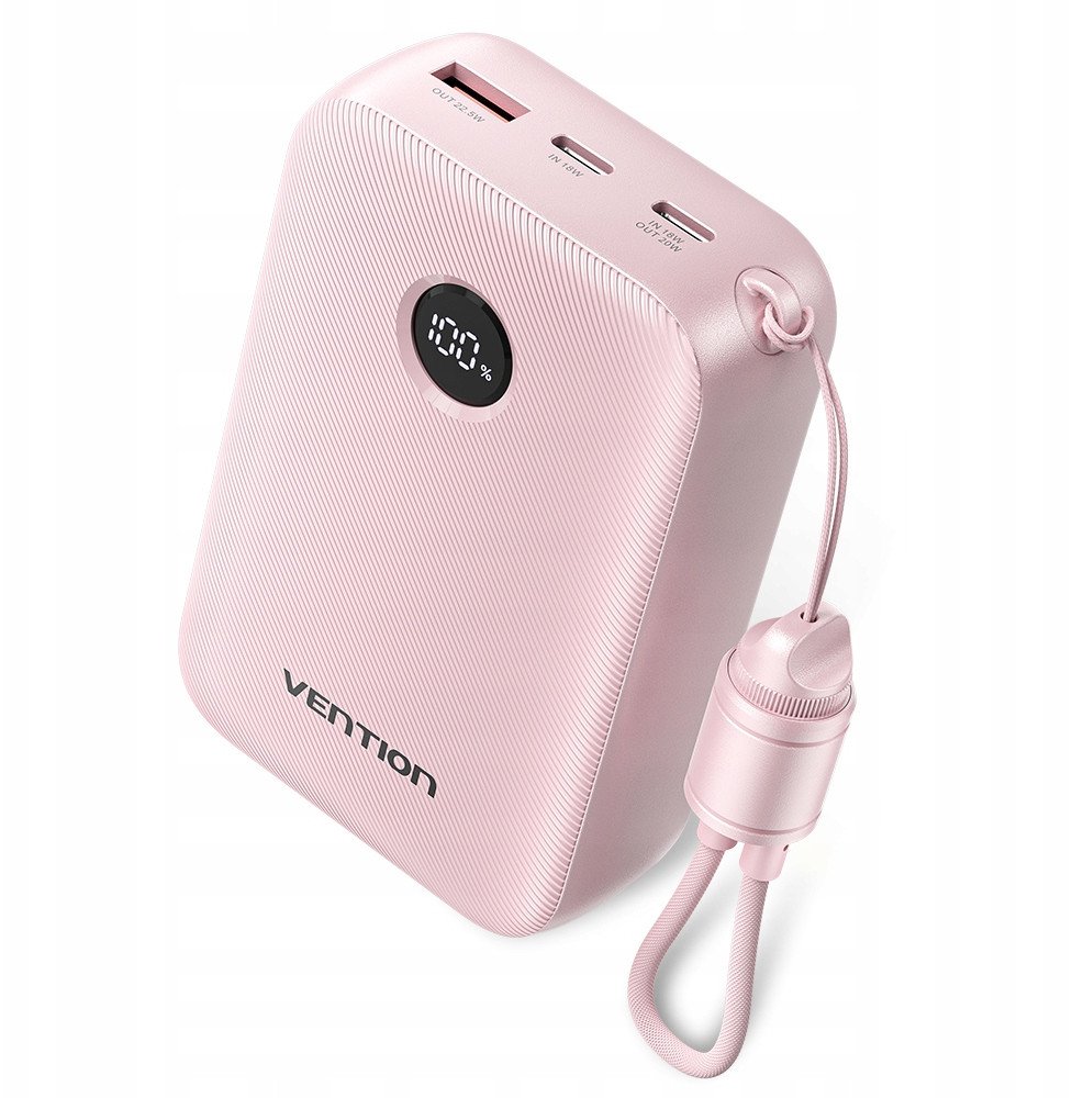 Powerbank Vention 20000mAh Różowy 1