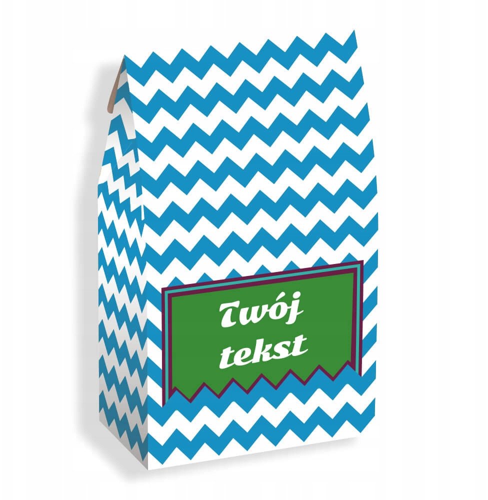 Gotowy zestaw prezentowy personalizowany NIEBIESKI herbata sypana PREMIUM różne smaki mix 10szt. prezent upominek podziękowanie dla kobiety faceta mamy