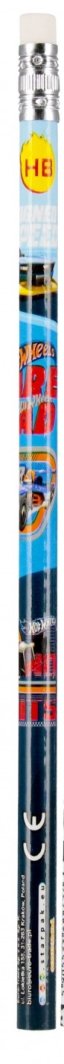 Ołówek z gumką HB Hot Wheels (48szt) 1
