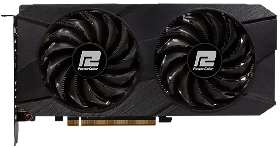 POWERCOLOR Fighter AMD Radeon RX 7600 V2 8GB GDDR6 128-bit HDMI 3x DP 1