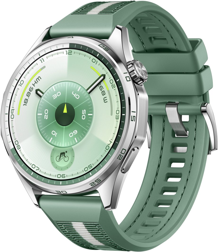 Smartwatch Huawei Watch GT6 46mm Green Zielony  (55020FTV) 1