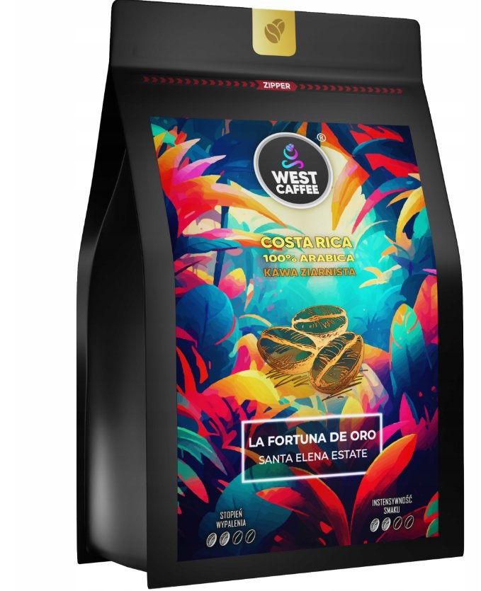 KAWA ZIARNISTA Kostaryka 500g 100% Arabica La Fortuna de Oro Świeżo Palona 1