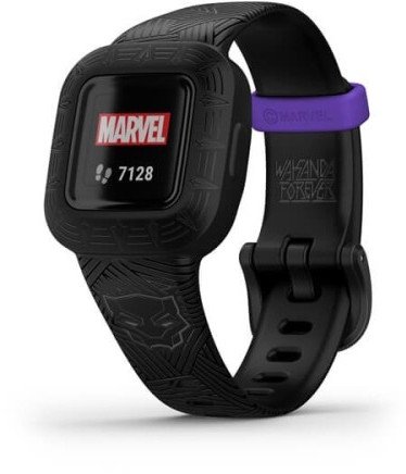 Smartwatch Garmin Vivofit Junior 3 Marvel Black Panther Czarny 1
