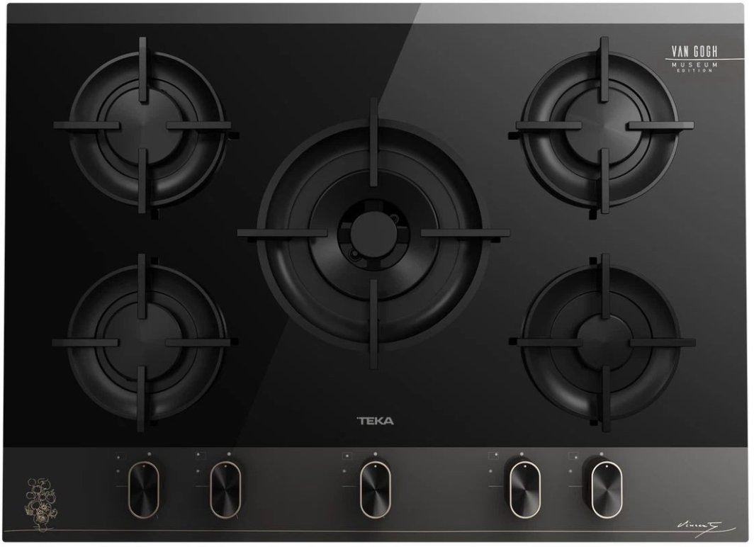 TEKA GBC 75 VB VG Linia Van Gogh Museum. Płyta gazowa 70cm na szkle z 5 polami 1