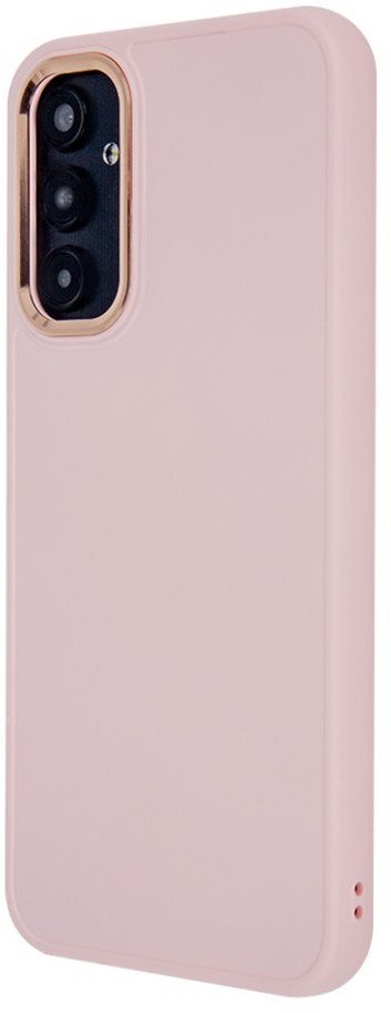 Nakładka Satin Elegant do iPhone 15 Plus 6,7" różowa 1