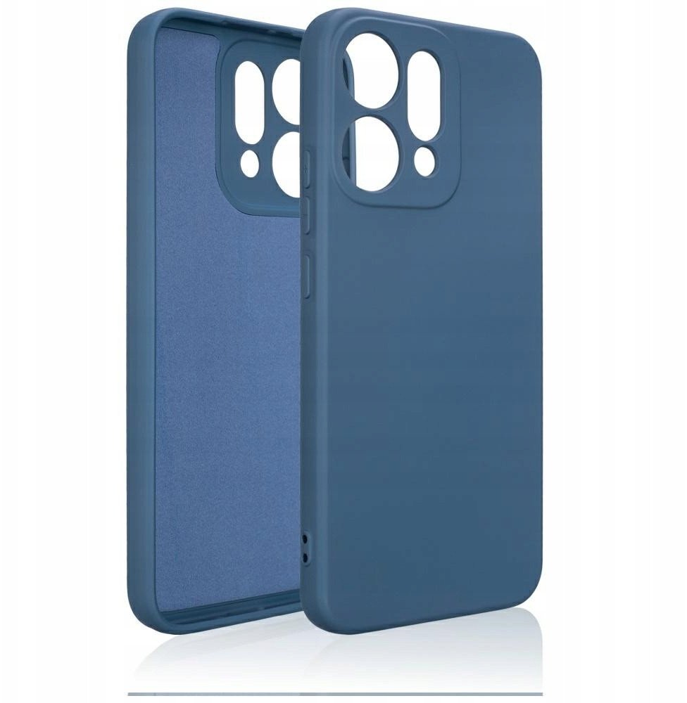 Etui Beline Silicone do Oppo Reno 14 niebieski 1