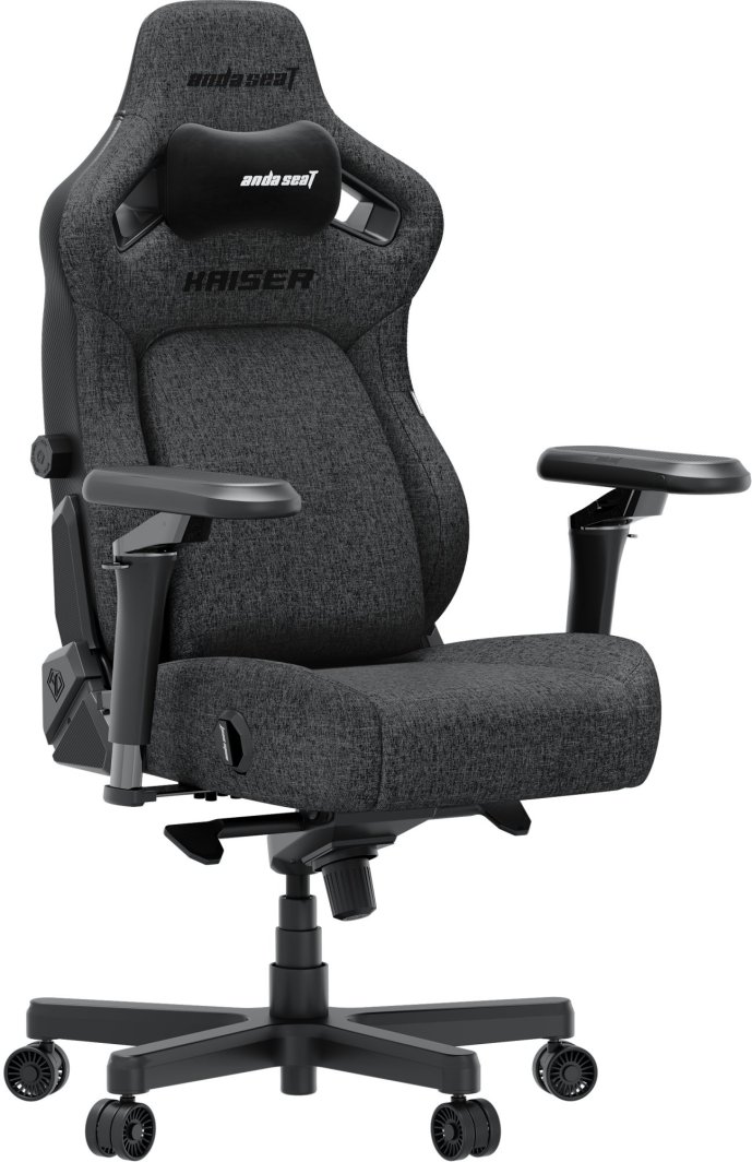 Fotel gamingowy Anda Seat Kaiser 4 V2 Size XL Dark Gray Fabric 1