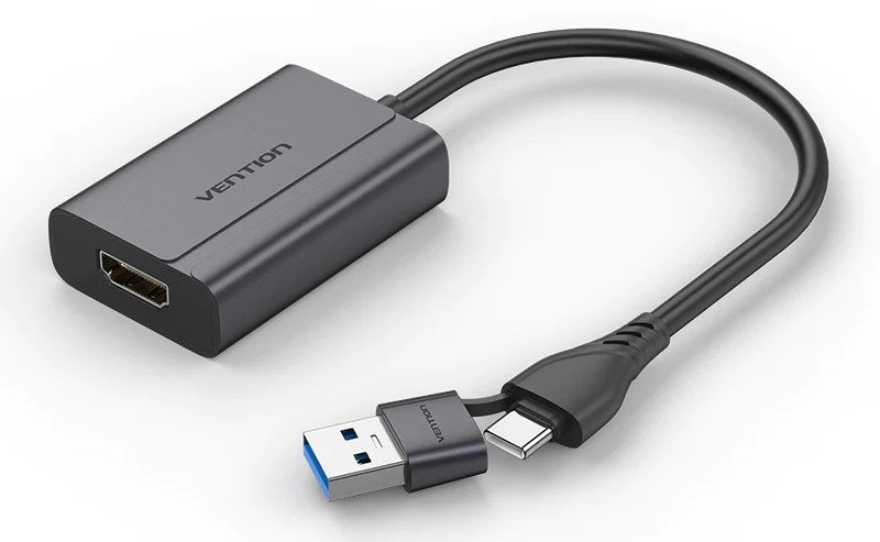I/O ADAPTER HDMI TO USB-C/A/ACYHB VENTION 1
