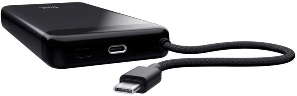 TRUST Powerbanka Fiera, 20000 mAh, S kabelem, 2x USB-C, černá 1