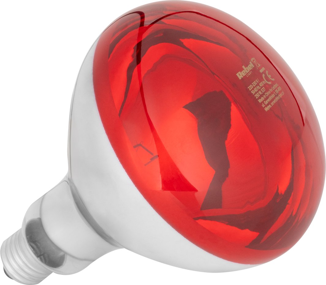 Lampa na podczerwień Rebel R125, 100W, 220-240V 1