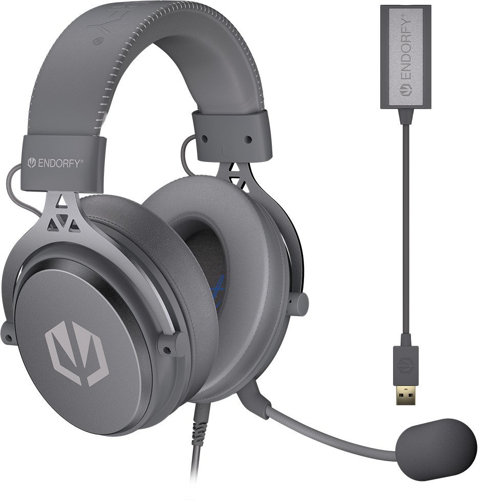 Słuchawki Endorfy Viro Plus USB Alt Szare (EY1A013) 1