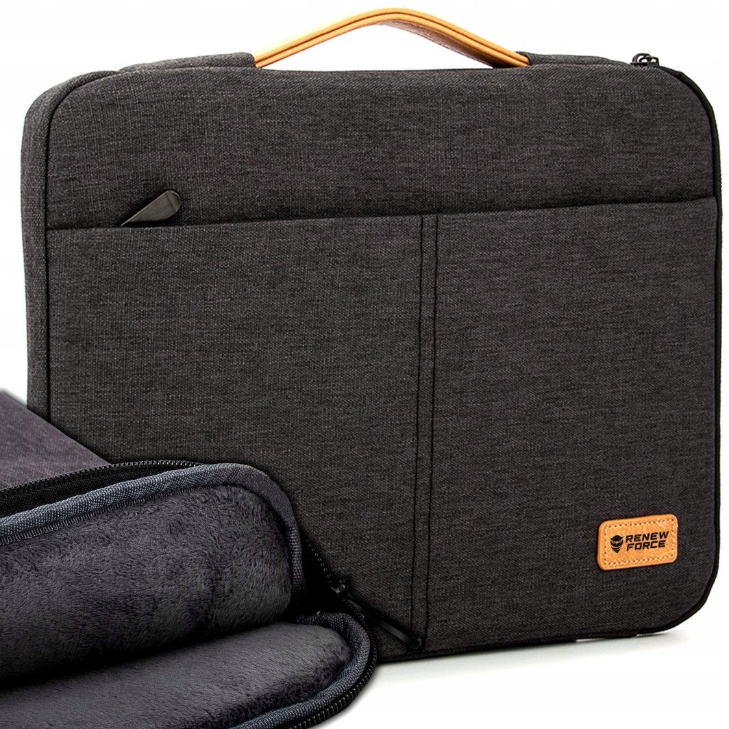Pokrowiec Na Laptopa 15,6" Torba Etui Na Dokumenty Do Pracy Materiałowa 1