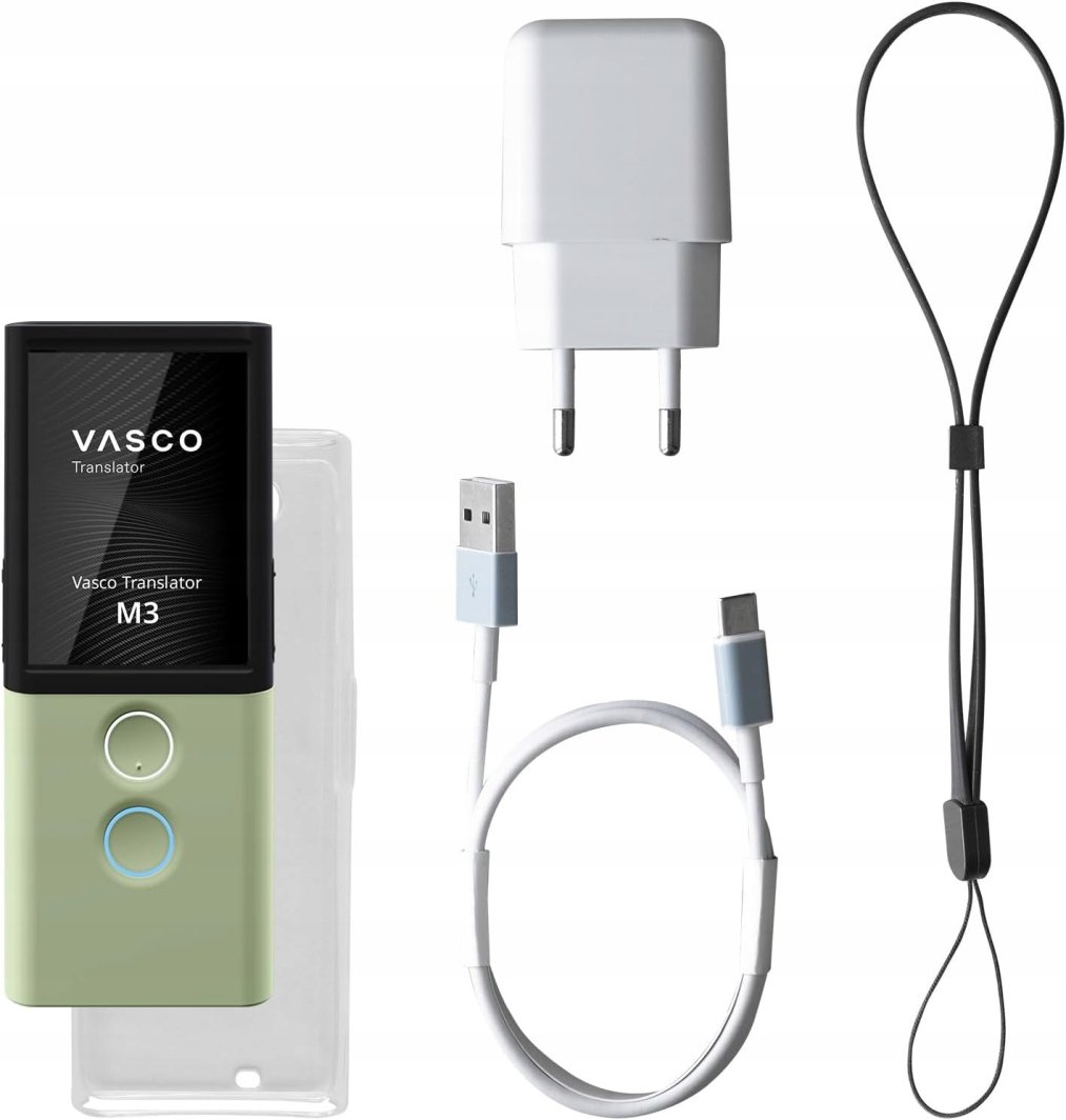 Vasco Translator M3 tłumacz głosowy 70+ języków zielony 1