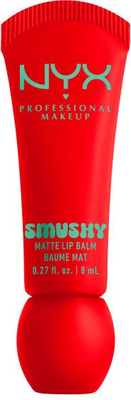 NYX Professional MakeUp Smushy Matte Lip Balm nawilżająco-matujący balsam do ust z kolorem 09 Soft Sorbet 8ml 1