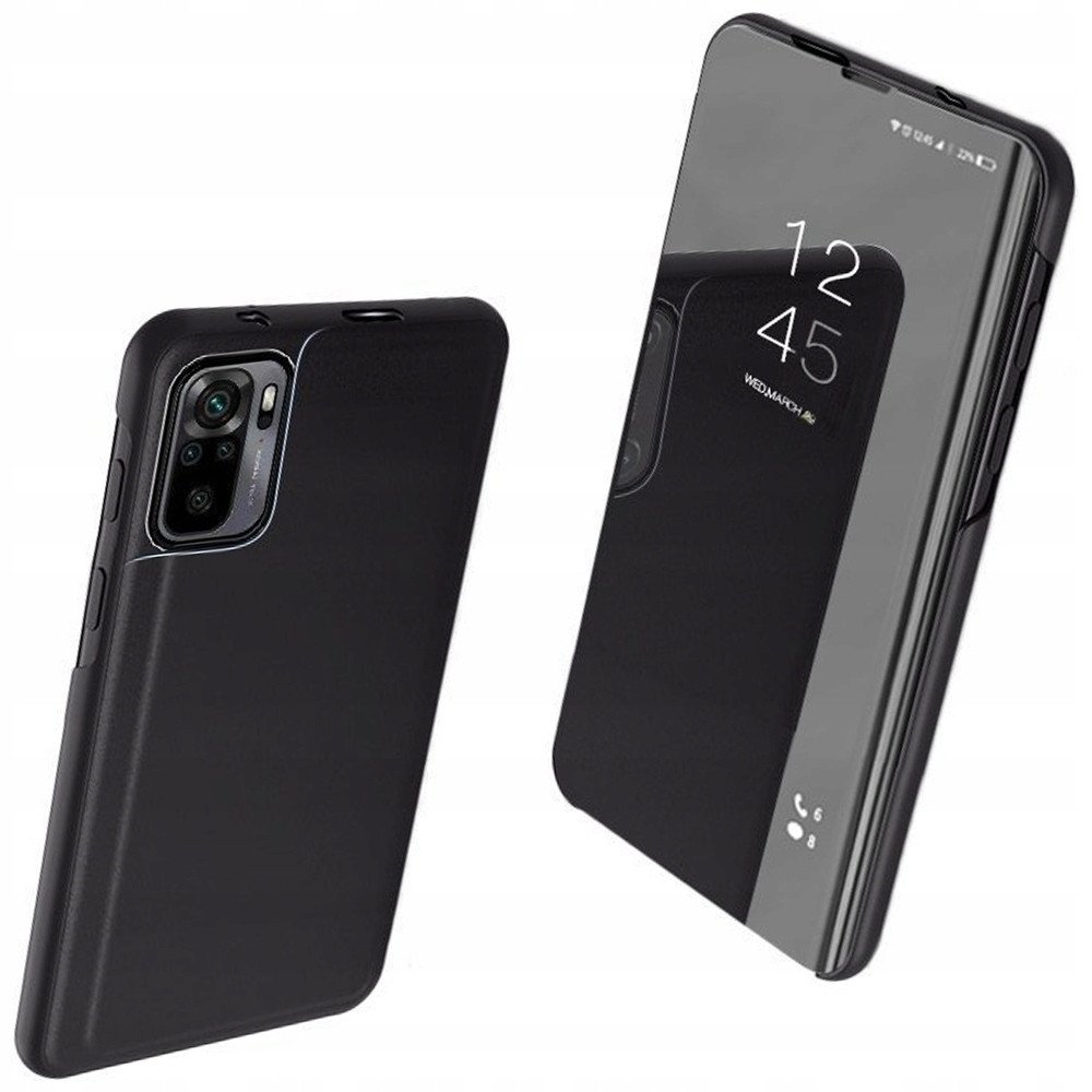 Clear View Case etui Xiaomi 13 Pro pokrowiec z klapką czarne
