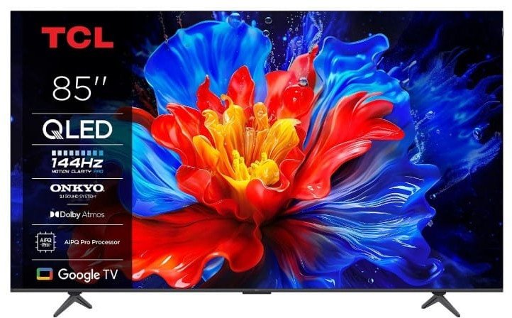 Telewizor TCL 85P81K QLED 85'' 4K Ultra HD Google TV 1