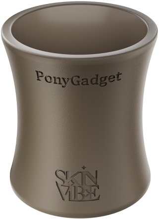 SkinVibe PonyGadget - Guma do włosów, brązowa, XL (SV-006BR) 1