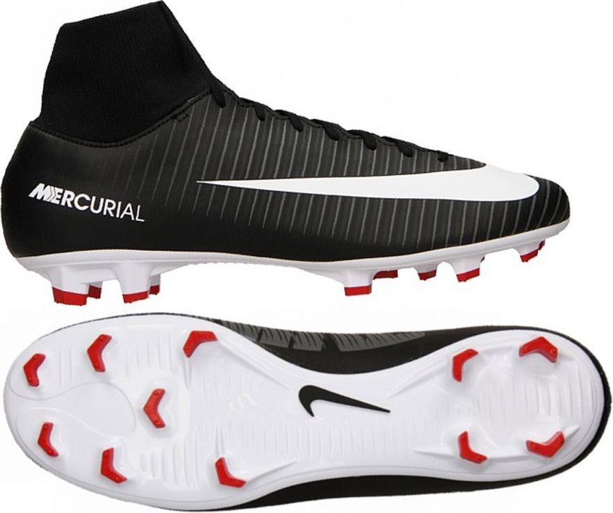 Nike Buty piłkarskie Nike Mercurial Victory VI DF FG czarne Buty Nike Mercurial Victory DF FG 903609 303 | Sklep