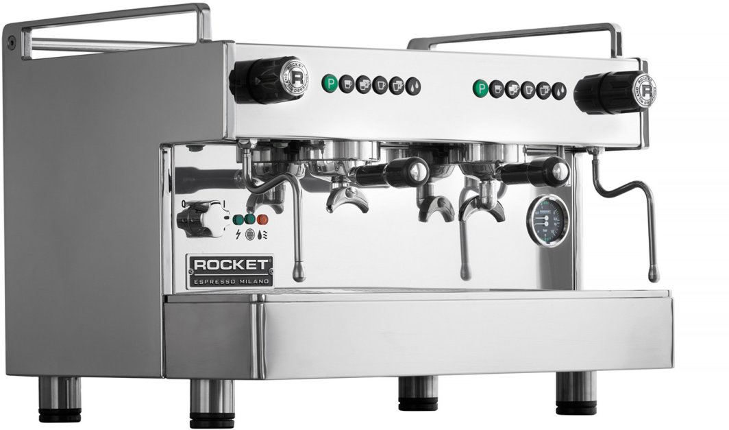 Rocket - ekspres kolbowy Boxer 2 grupy stalowy 1