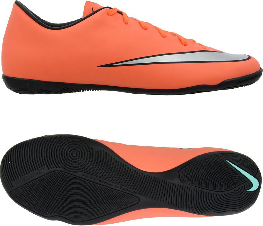 Nike Buty piłkarskie Mercurial Victory V IC pomarańcze r Nike Buty halowe Mercurial Victory V IC czarno różowe r. 42