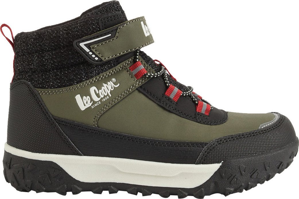 Buty trekkingowe trapery trzewiki dla dzieci Lee Cooper khaki LCJ-25-01-3758K 33 1