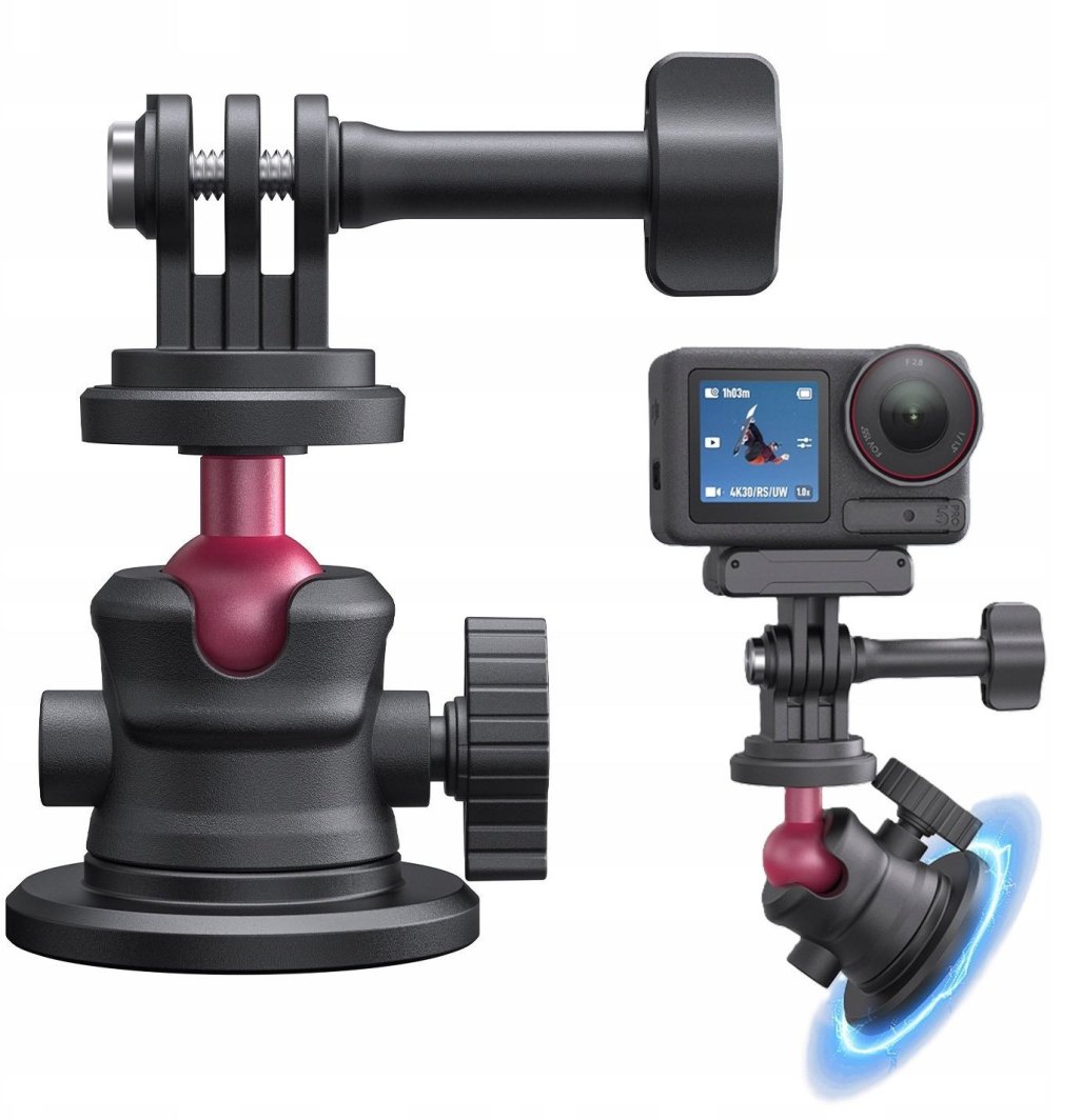 Głowica Szybkozłączka Uchwyt Na Magnes Magnetyczna Gwint 1/4""+system Gopro / Sj-jbk-12 1