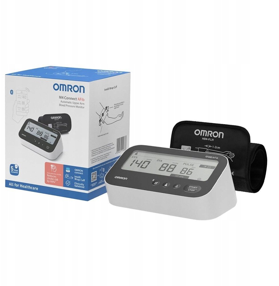 Omron M4 Connect AFib czarny 1
