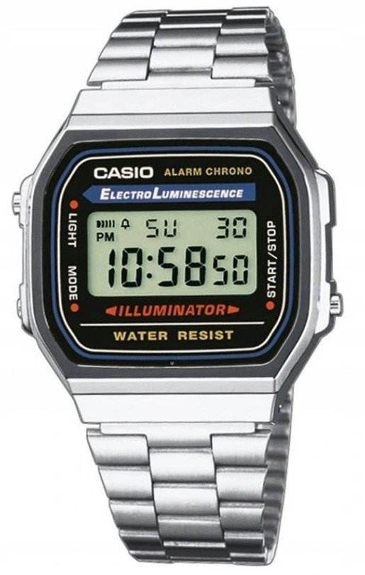 Zegarek CASIO Vintage A168WA-1WCR + BOX 1