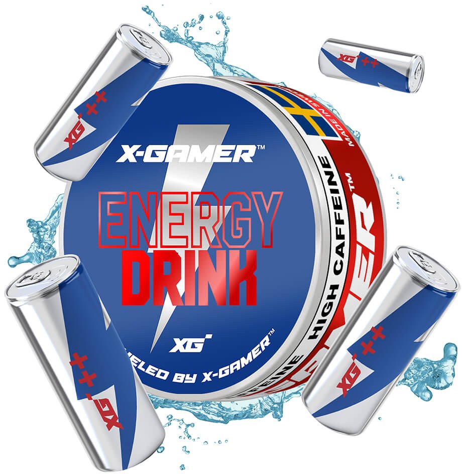 X-GAMER Pouch Energy Energy Drink 1