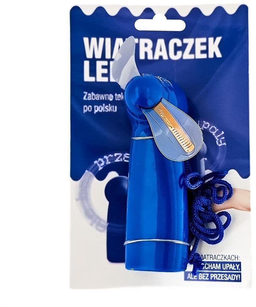 Wiatraczek led niebieski 1