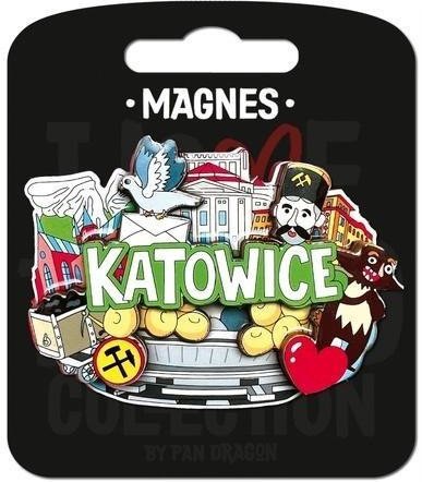 Magnes I love Poland Katowice ILP-MAG-C-KAT-67 1