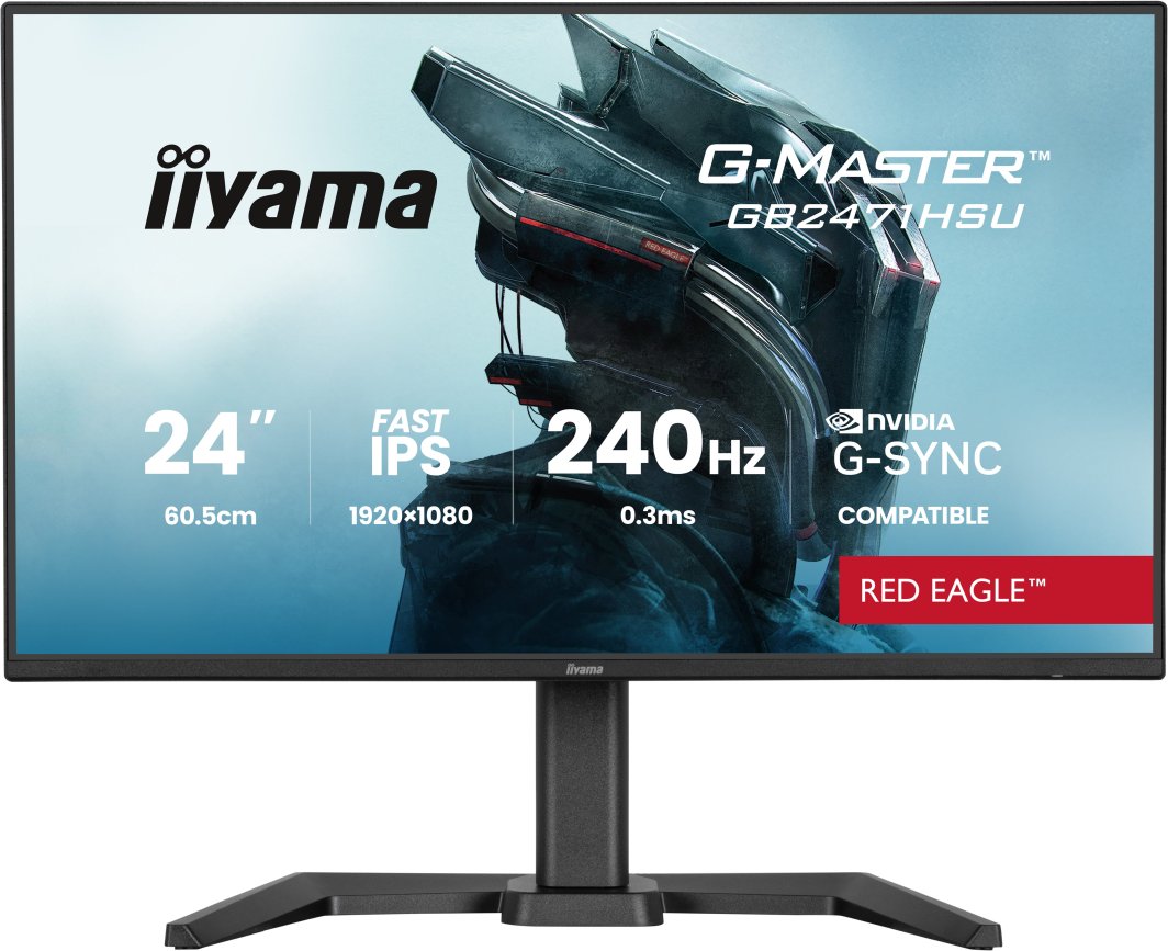 Monitor iiyama G-Master GB2471HSU-B1 Red Eagle 1