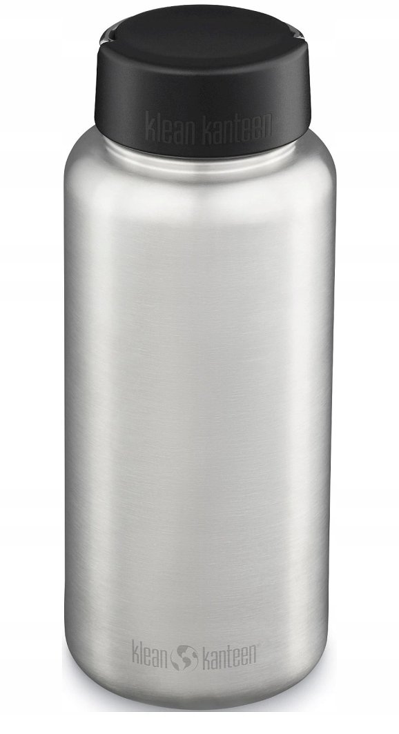 Kanteen Wide (mit Wide Loop Cap), 1182ml/40oz, Brushed Stainless 1