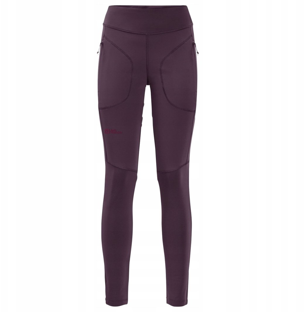 Jack Wolfskin Salmaster Pants W 1507781-2042 Fioletowe L 1